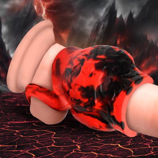 Hell Hound Silicone Girth Enhancer With Ball Strap