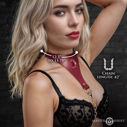 Captivate Collar With Body Chain