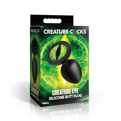 Creature Eye Green Eye Silicone Butt Plug