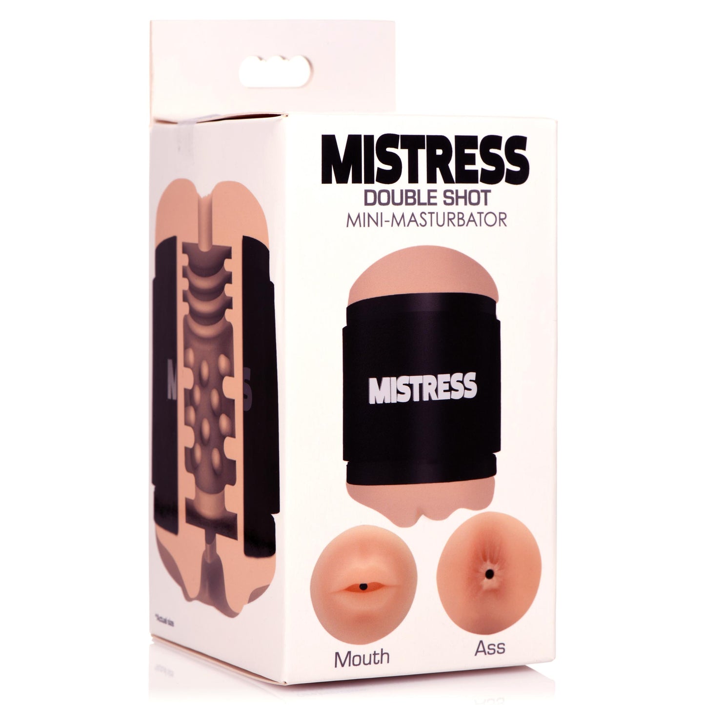 Double Shot Mouth And Ass Stroker