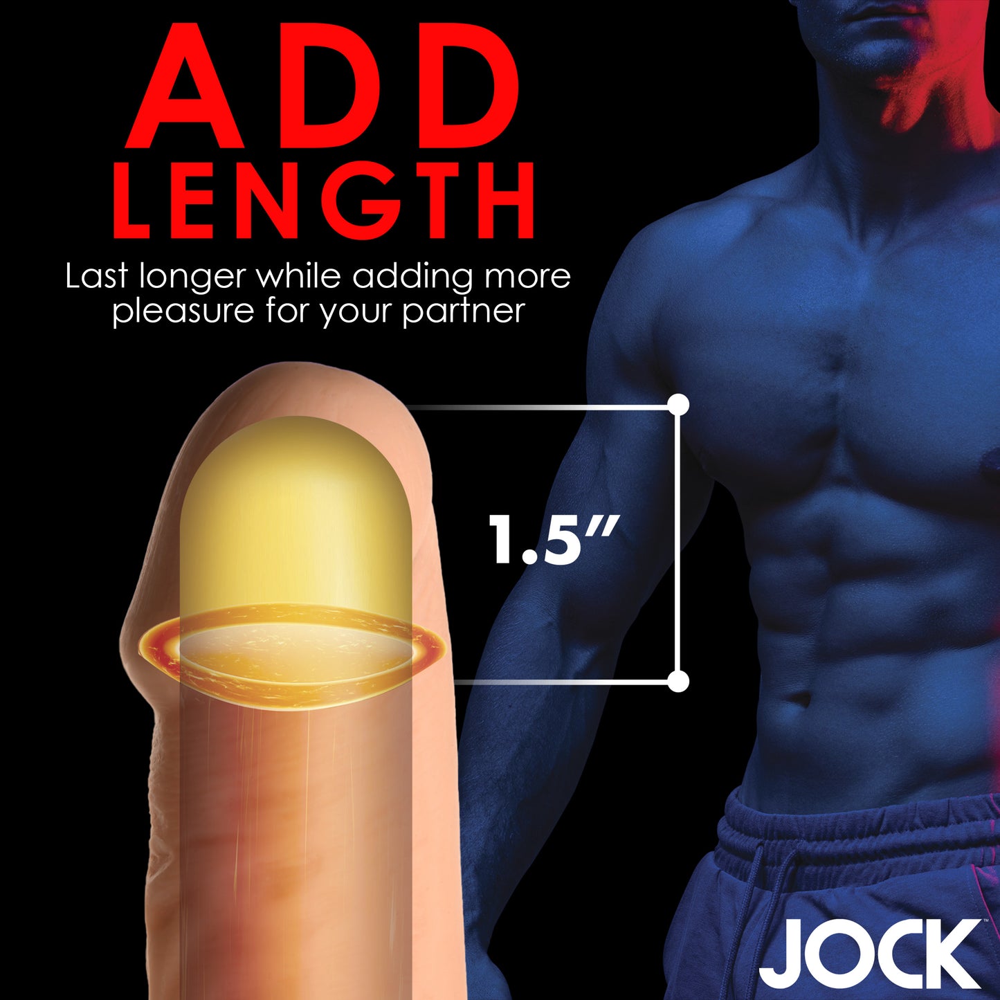 Extra Long 1.5 Inch Penis Extension