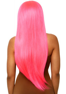 33 inch Long Center Part Straight Wig
