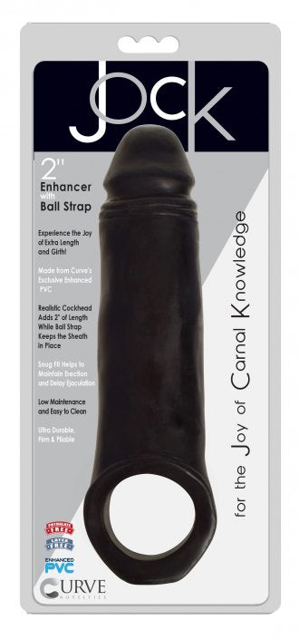 2 Inch Penis Enhancer With Ball Strap