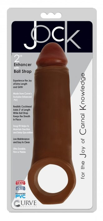 2 Inch Penis Enhancer With Ball Strap