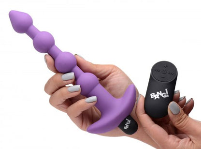 Remote Control Vibrating Silicone Anal Beads