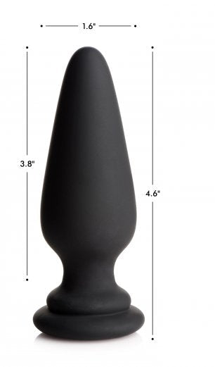 Anal Plug With Interchangeable Black Bunny Tail
