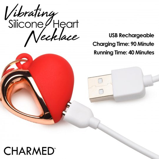 10x Vibrating Silicone Necklace