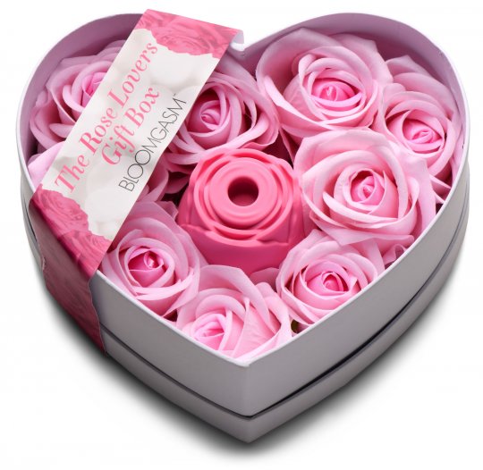 The Rose Lover's Gift Box 10x Clit Suction Rose