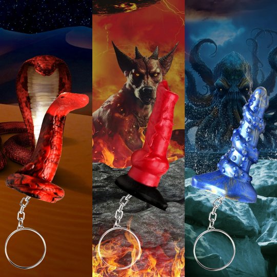 Mini Dildo Key Chain