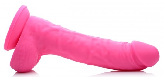 7 Inch Silicone Dildo With Balls