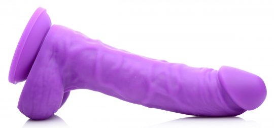 7 Inch Silicone Dildo With Balls