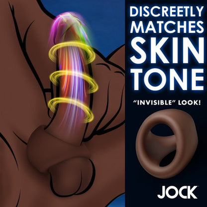 Jock Silicone Cock & Ball Ring