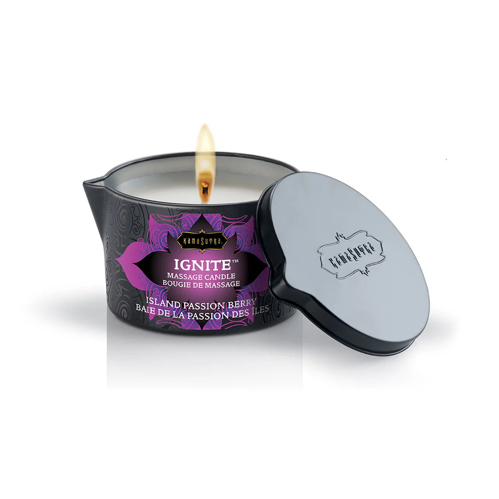 Ignite Tropical Mango Massage Candle - 6oz