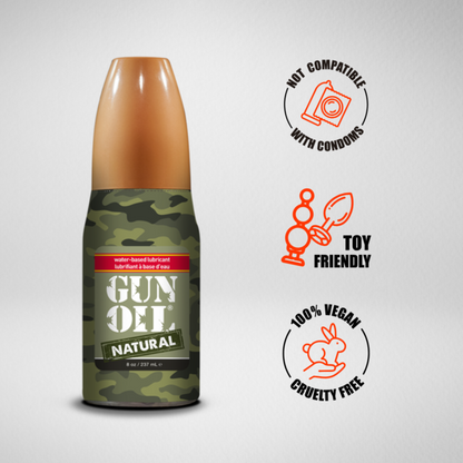 Gun Oil Natural Water-based Lubricant
