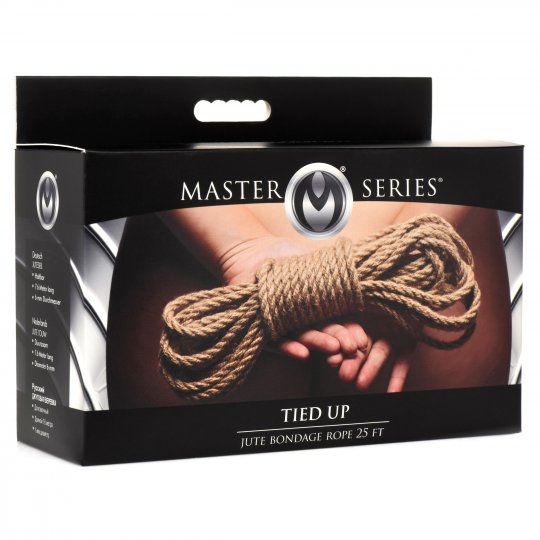 Master Series Tied Up Jute Bondage Rope