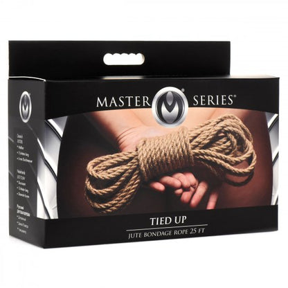 Master Series Tied Up Jute Bondage Rope