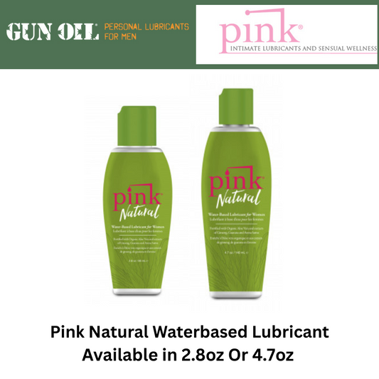 Pink Natural Water-based Lubricant