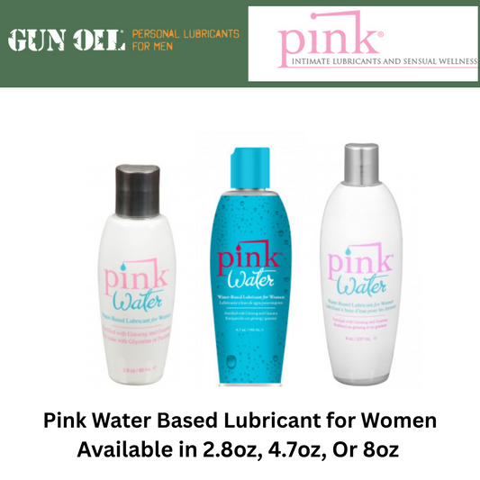 Pink Water-based Lubricant for Women