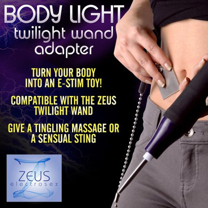 Zeus Electrosex Ultra Neo Violet Wand 10Pc Set