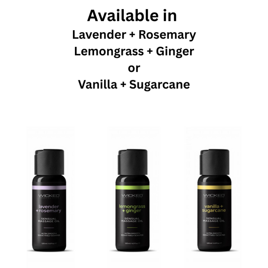 Wicked Massage Oil 4oz